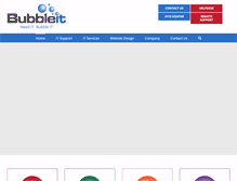 Tablet Screenshot of bubbleit.com